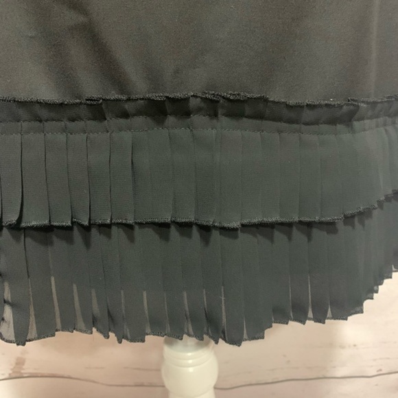 NWT The Limited Black Ruffle Skirt - Picture 3 of 7